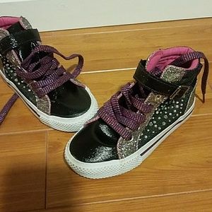 Sparkly Girls shoes.